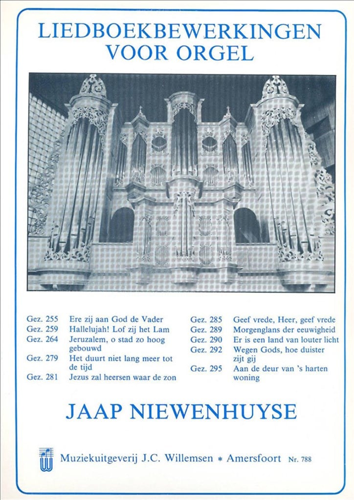 Liedboekbewerkingen voor Orgel